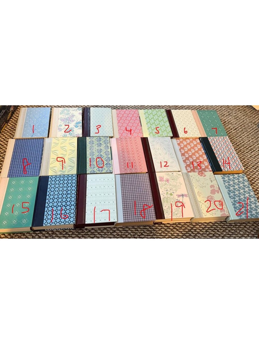 21 Readers Digest Books for Reading/Decorating